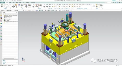 动图来一波,注塑模具经典机构动画欣赏