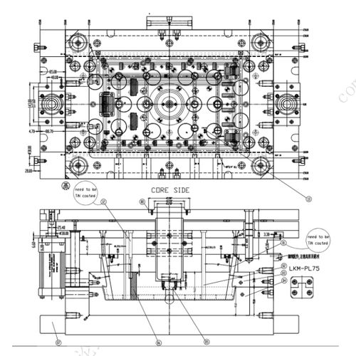 倒装模具设计案例 电器保护盖的注塑设计,同类产品可借鉴参考