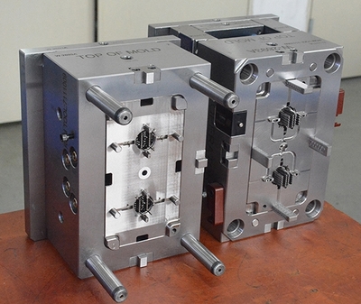 全3D出口模具设计 基于DME标准的UNC美制注塑模具详解